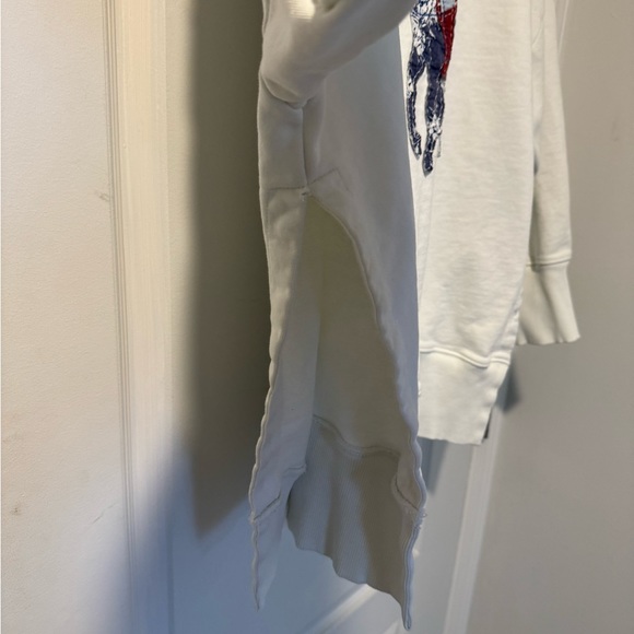 Oversized Women’s Polo Ralph Lauren Hoodie size xs/s fits a large - Picture 3 of 3